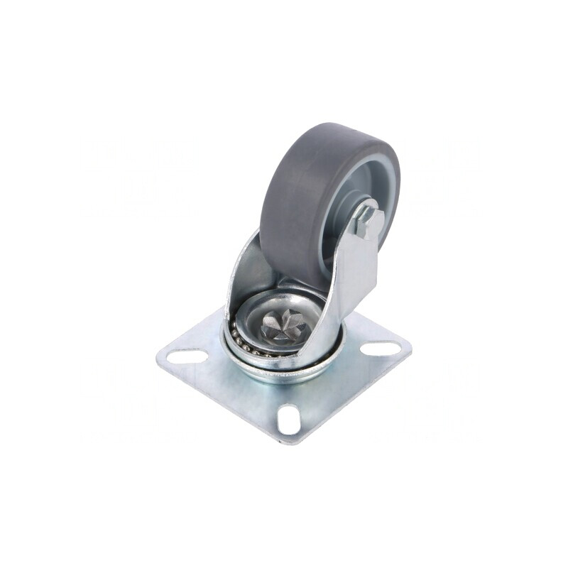 Roată de transport 50mm 40kg | Electronic-mag.ro | Componente Electronice