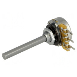 Potentiometru Axial 100kΩ 0.25W Liniare | Electronic-mag.ro | Componente Electronice