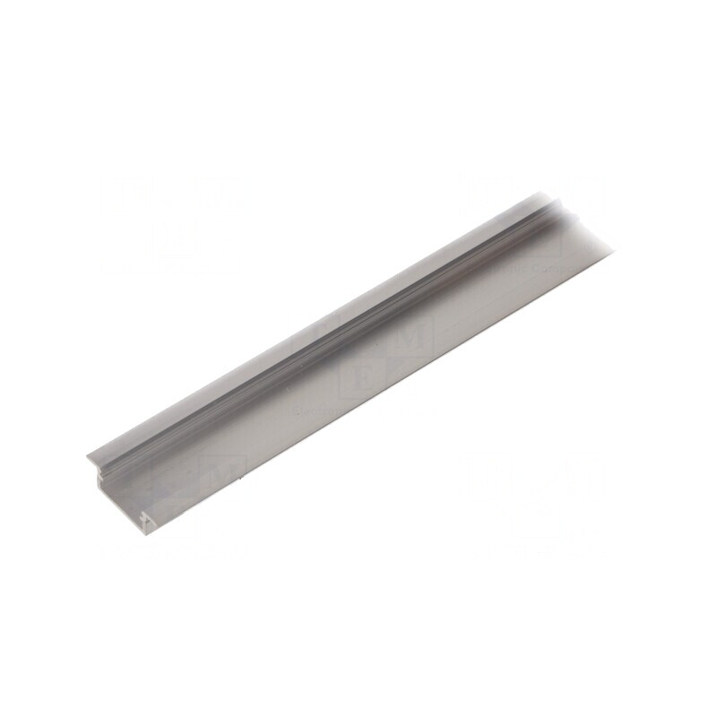 Profi Profil Aluminiu Încastrat 2m pentru Module LED Natural | Electronic-mag.ro | Componente Electronice