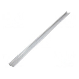 Profil aluminiu încastrat pentru LED 1m FLAT8 Natural | Electronic-mag.ro | Componente Electronice
