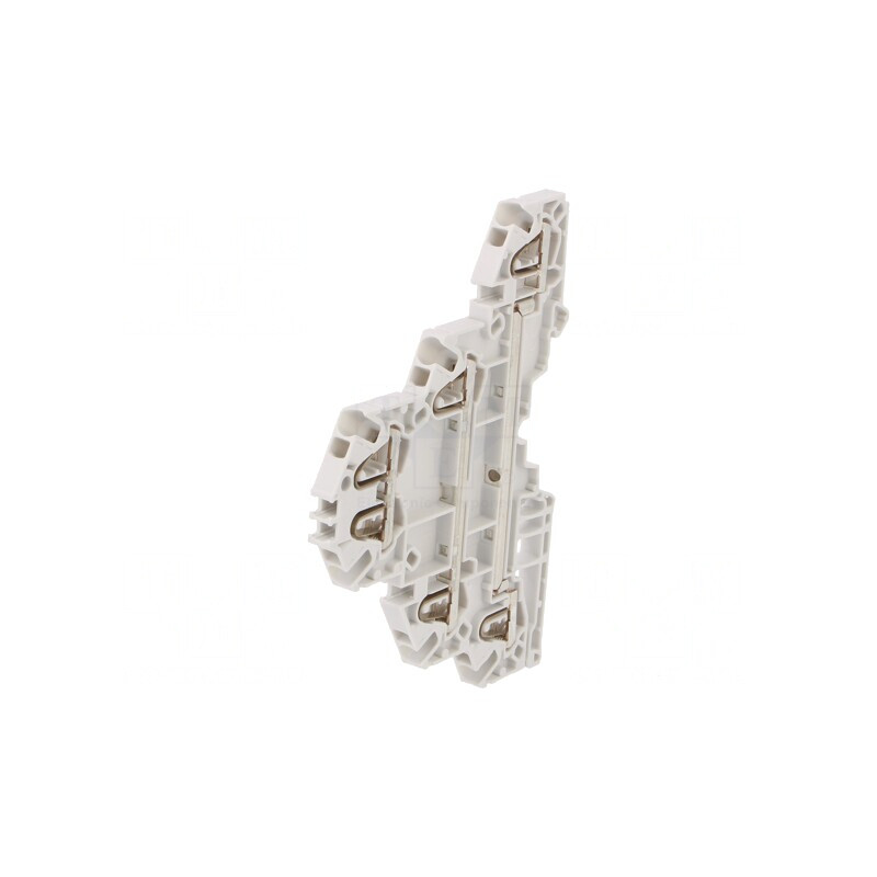Conector Îmbinare Șine 0,2-2,5mm2 Gri 6 Borne | Electronic-mag.ro | Componente Electronice