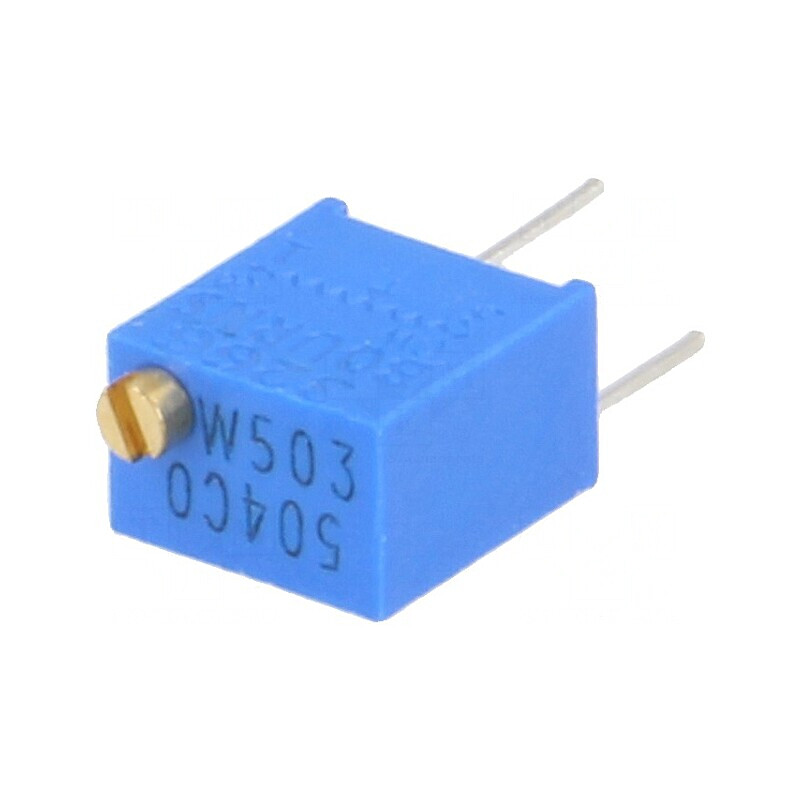 Potențiometru Multitură 50kΩ 250mW Linear±10% | Electronic-mag.ro | Componente Electronice