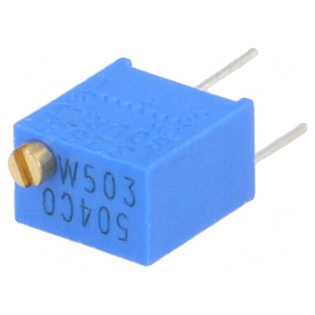 Potențiometru Multitură 50kΩ 250mW Linear±10% | Electronic-mag.ro | Componente Electronice