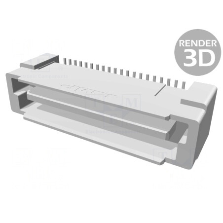 Conector PCB-PCB 40 Pini 0.8mm Aurit | Electronic-mag.ro | Componente Electronice