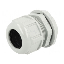 Garnitură etanşare PG29 IP68 poliamidă gri închis | Electronic-mag.ro | Componente Electronice