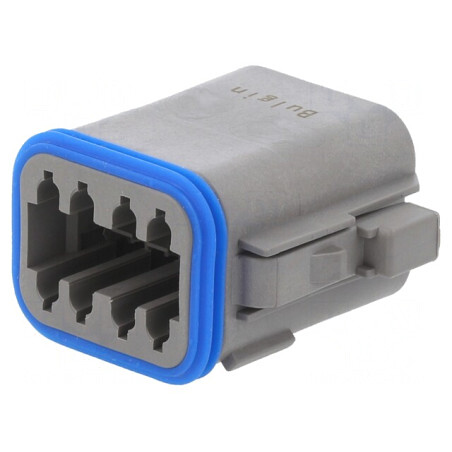 Conector Cablu-Cablu PX0 Mufă Mamă 8 PIN Gri IP68 | Electronic-mag.ro | Componente Electronice