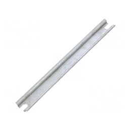 Şină DIN oţel zincat 15mm x 140mm | Electronic-mag.ro | Componente Electronice