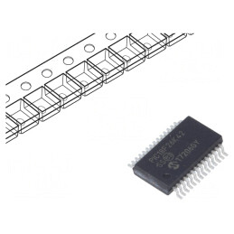 Microcontroler PIC18 64kB 64MHz SMD SSOP28