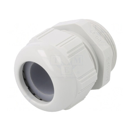 Garnitură Etanșare PG29 IP68 Poliamidă Gri | Electronic-mag.ro | Componente Electronice