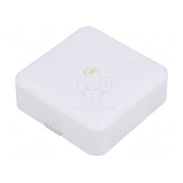 Cutie de Conexiuni IP30 78x78x27mm Gri | Electronic-mag.ro | Componente Electronice