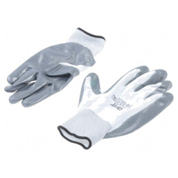 Mănuși de protecție gri-negru L