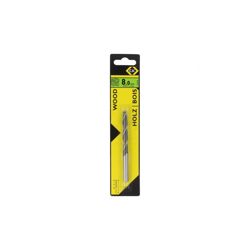 Burghiu Lemn 8mm 117mm Oțel Crom-Vanadiu | Electronic-mag.ro | Componente Electronice Burghiu Lemn 8mm 117mm Oțel Crom-Vanadiu | Electronic-mag.ro | Componente Electronice