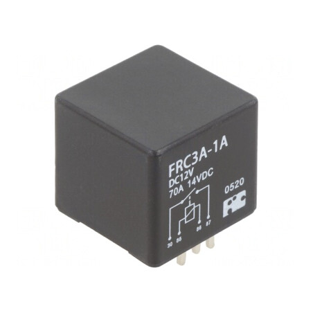 Releu Electromagnetic SPST-NO 12VDC 70A | Electronic-mag.ro | Componente Electronice
