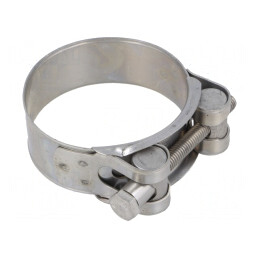 Colier Metalic Cromat 22mm 52-55mm | Electronic-mag.ro | Componente Electronice