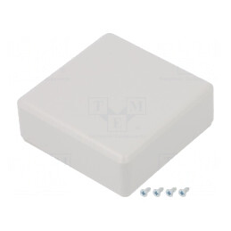 Carcasă Universală ABS Gri 71x71x21 mm | Electronic-mag.ro | Componente Electronice