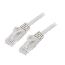 Cablu Patch U/UTP Cat6 5m Gri | Electronic-mag.ro | Componente Electronice