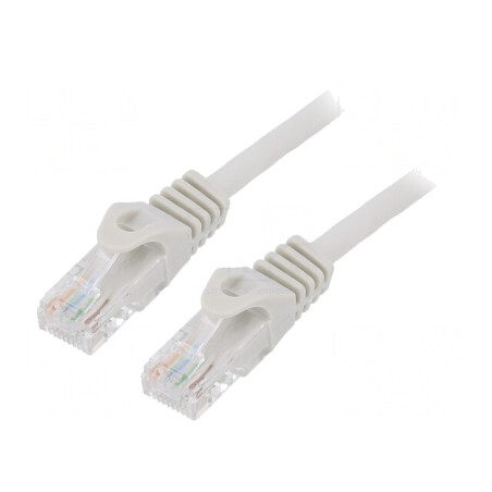 Cablu Patch U/UTP Cat6 5m Gri | Electronic-mag.ro | Componente Electronice