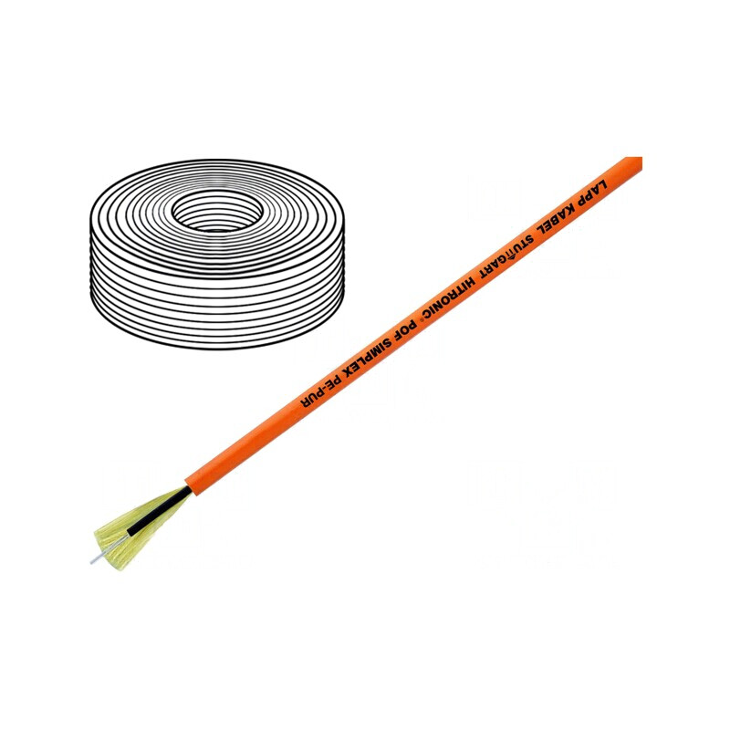 Cablu Fibră Optică HITRONIC POF 5.5mm | Electronic-mag.ro | Componente Electronice