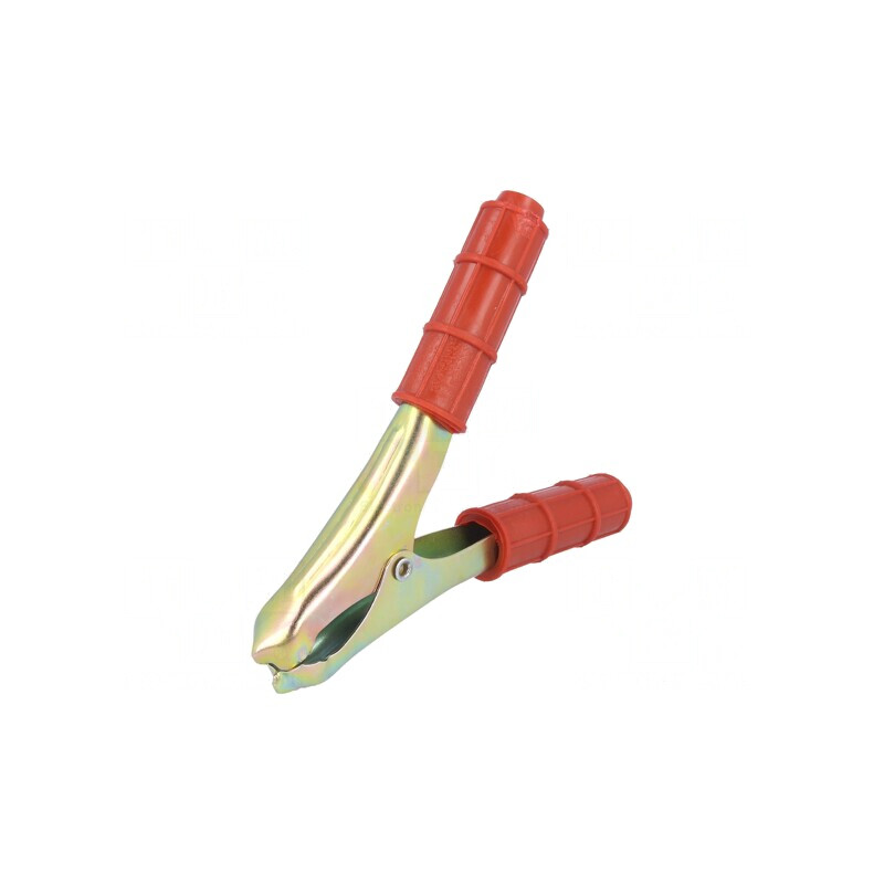 Bornă crocodil roșie 200A 25mm | Electronic-mag.ro | Componente Electronice