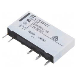 Releu Electromagnetic SPDT 12VDC 6A PCB | Electronic-mag.ro | Componente Electronice