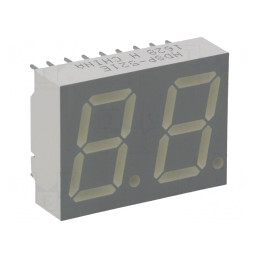 Afişaj LED 7 Segmente Roșu 14,22mm 2 Digits | Electronic-mag.ro | Componente Electronice