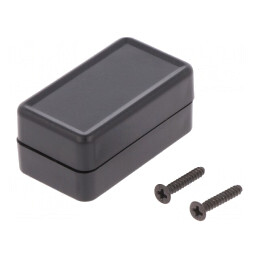 Carcasă Universală ABS Neagră 20x35x15mm | Electronic-mag.ro | Componente Electronice