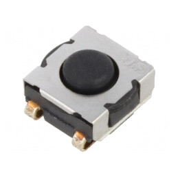 Microîntrerupător TACT; SPST-NO; Poz: 2; 0,03125A/32VDC; SMT; 4mm