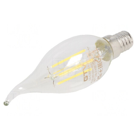 Lampă LED E14 4W 4000K 420lm Alb Neutru | Electronic-mag.ro | Componente Electronice
