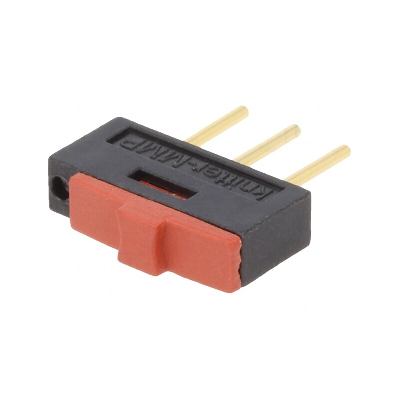 Comutator glisant SPDT ON-ON 0,3A/24VAC 0,5A/12VDC | Electronic-mag.ro | Componente Electronice