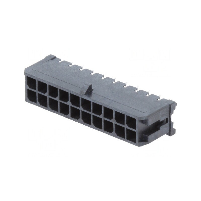 Soclu cablu-placă Micro-Fit 3.0 3mm 20 PIN THT 5A drept | Electronic-mag.ro | Componente Electronice Soclu cablu-placă Micro-Fit 3.0 3mm 20 PIN THT 5A drept | Electronic-mag.ro | Componente Electronice