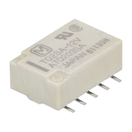 Releu Electromagnetic DPDT 12VDC 2A | Electronic-mag.ro | Componente Electronice