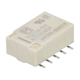 Releu electromagnetic DPDT 5VDC 2A | Electronic-mag.ro | Componente Electronice