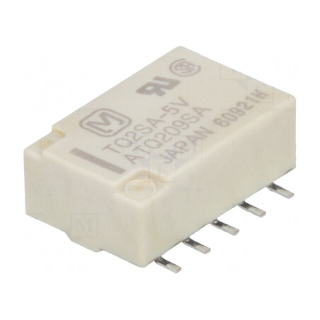 Releu electromagnetic DPDT 5VDC 2A | Electronic-mag.ro | Componente Electronice