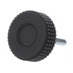 Buton de Reglare Ø39,5mm Filet M6 H26,5mm | Electronic-mag.ro | Componente Electronice