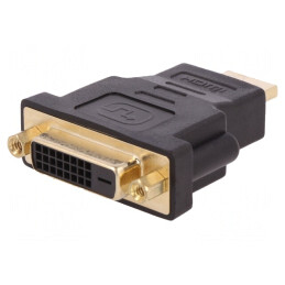 Adaptor DVI-D la HDMI Negru | Electronic-mag.ro | Componente Electronice
