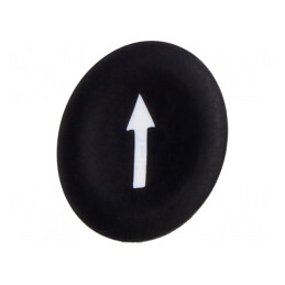 Lentilă Buton 22mm Neagră Harmony XB4 | Electronic-mag.ro | Componente Electronice