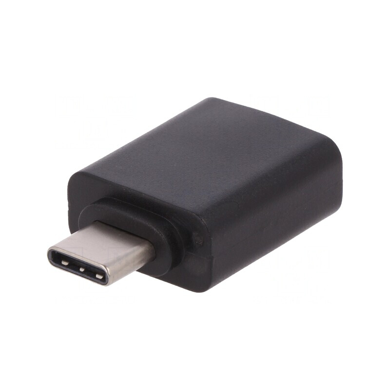 Adaptor USB 3.0 USB A la USB C Negru | Electronic-mag.ro | Componente Electronice