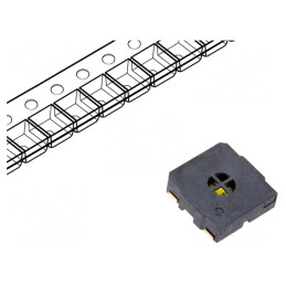 Difuzor SMD 0.5W 15x15x4mm 87dB | Electronic-mag.ro | Componente Electronice