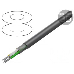 Cablu ecranat LiYCY A 4x22AWG PVC | Electronic-mag.ro | Componente Electronice