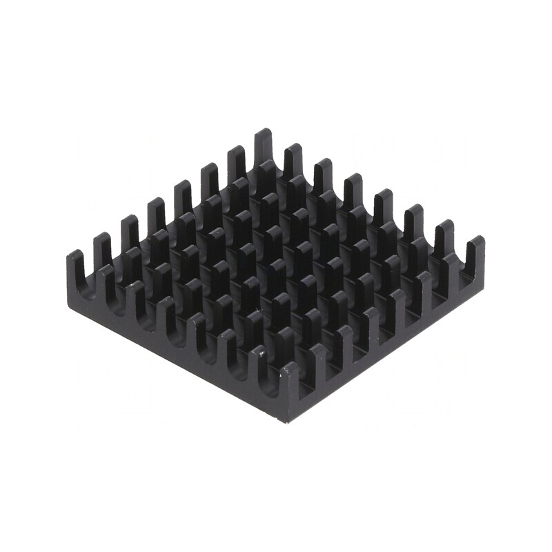Radiator Extrudat cu Aripioare BGA Negru 27,9mm x 27,9mm | Electronic-mag.ro | Componente Electronice Radiator Extrudat cu Aripioare BGA Negru 27,9mm x 27,9mm | Electronic-mag.ro | Componente Electronice