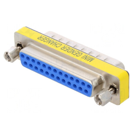 Adaptor D-Sub 25 Pin Tată-Mamă | Electronic-mag.ro | Componente Electronice