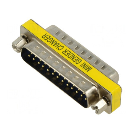 Adaptor D-Sub 25 Pin Tată-Tată | Electronic-mag.ro | Componente Electronice