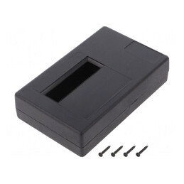 Carcasă pentru echipamente cu ecran 118x74x29 mm | Electronic-mag.ro | Componente Electronice