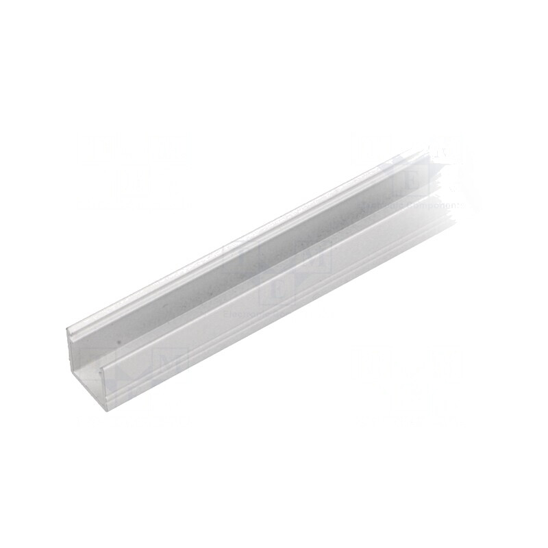 Profil aluminiu pentru module LED 1m alb SMART10 de suprafață | Electronic-mag.ro | Componente Electronice