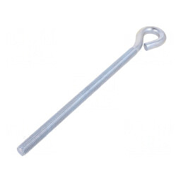 Cârlig inelar oțel zincat 260mm | Electronic-mag.ro | Componente Electronice