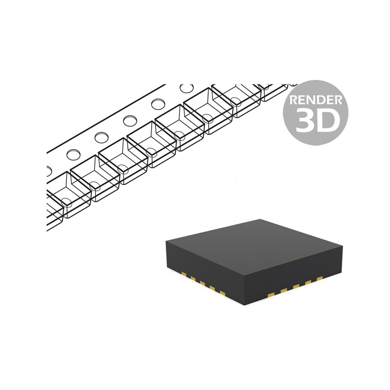 Microcontroler PIC16 14kB 48MHz 2,3-5,5V SMD QFN20 | Electronic-mag.ro | Componente Electronice