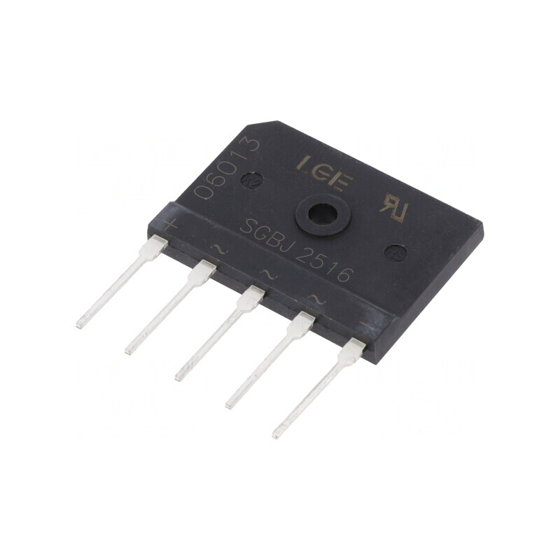 Punte Redresoare Trifazată 1,6kV 25A THT | Electronic-mag.ro | Componente Electronice