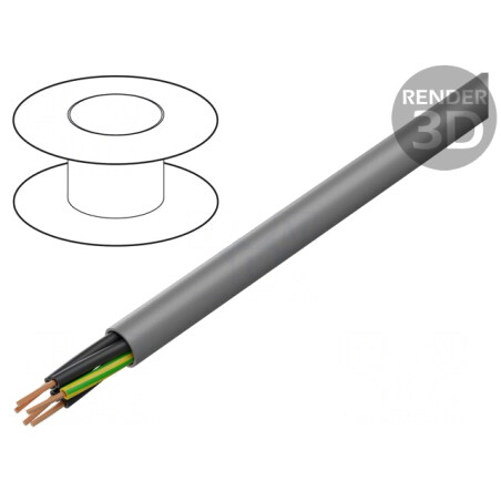 Cablu Electric Neecranat 5x1mm2 Cu 300V/500V | Electronic-mag.ro | Componente Electronice