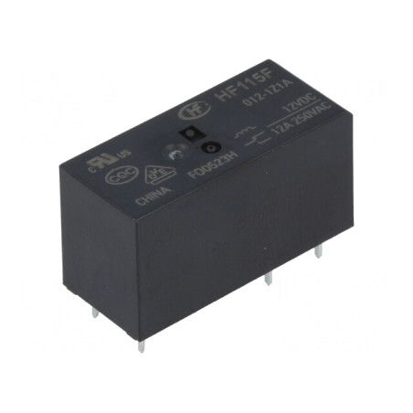 Releu electromagnetic 12VDC 12A PCB | Electronic-mag.ro | Componente Electronice