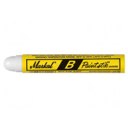 Marker Vopsea Solidă Albă PAINTSTIK B Capăt Rotund | Electronic-mag.ro | Componente Electronice